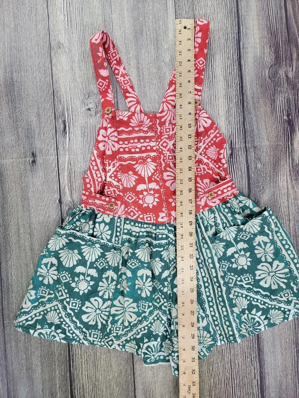 Free People Palm Bay Printed Shortalls